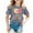 Grey, variant on Girls 100 Days of School Short Sleeve T Shirt Letter Print Casual Kids Tshirt Top