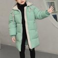 thumbnail image 5 of Hicidod Winter Jackets for Girls Outerwear Long Sleeve Down Coats Packable Lightweight Warm Puffer Down Jacket With Hooded, 5 of 7