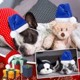 thumbnail image 4 of Conjunto de ropa de conejillo de indias navideño con gorro de Papá Noel y bufanda de animales pequeños, 4 of 5