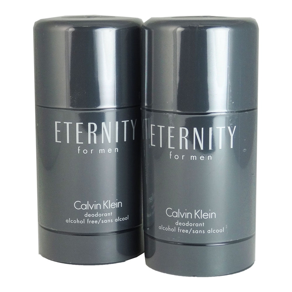 CK Eternity Men by Calvin Klein 2.6 oz Alc. Free Deo. Stick (two) -  Walmart.com