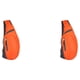 thumbnail image 4 of Jumpingount plegable de gran capacidad para todo tipo de equipo, correa ajustable, malla de aplicación amplia, senderismo, ciclismo, sin relleno, Naranja 2Conjunto, 4 of 6