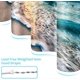 thumbnail image 4 of 180 x 180 cm Home Shower Curtain, Marine Shower Curtain, Waterproof and Mildew Resistant Ocean Beach Sunrise Print Fashion Pattern Shower Curtain, 4 of 5