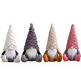 thumbnail image 5 of Muñeco anciano sin rostro escaparate 4 Uds decoraciones navideñas muñeca decorativa de estilo nórdico, 5 of 5