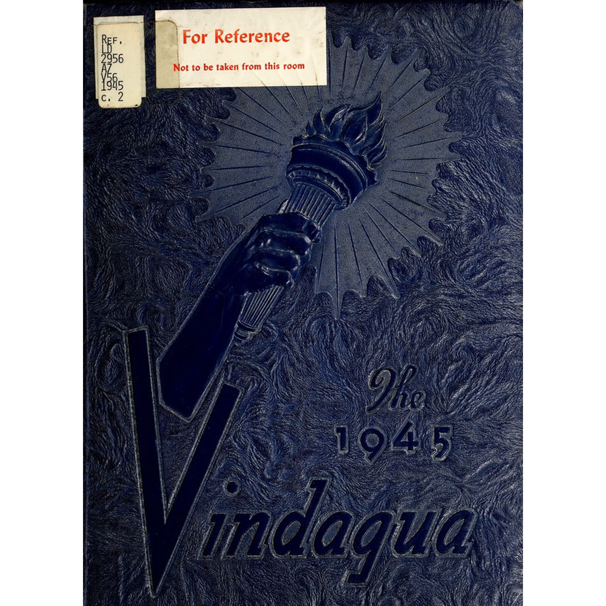 (Custom Reprint) Yearbook: 1945 Bible Training School - Vindagua Yearbook (Sevierville, TN)