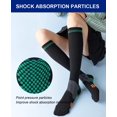 thumbnail image 6 of 6 Pairs Copper Compression Socks for Women & Men Circulation 15-20 mmhg - Better Blood Flow, Swelling, Best Support for Medical, Running, Nursing, 6 of 7