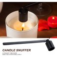 thumbnail image 3 of Candle Nose Cover (black), Candle Fire Extinguisher Wick Snuff Accessory, Long Handle Stainless Steel Candle Snuff Suitable For Most Candles, 3 of 5