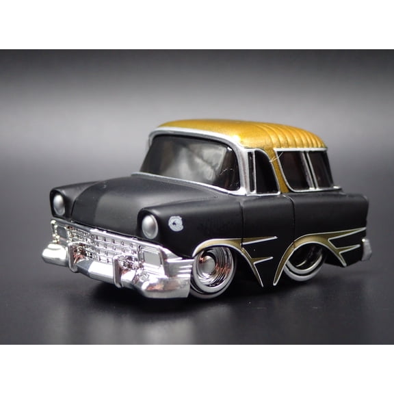 Open Box 1956 56 CHEVY CHEVROLET NOMAD WAGON TUNED 1:64 SCALE DIORAMA DIECAST MODEL CAR
