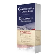 Constitution of the United States and the Declaration of the Independence (10 Pack) (Shrinkwrapped), (Paperback)