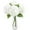 White, variant on 4PCS Real Touch Hydrangea Artificial Flowers, 17.7" Full Faux Hydrangea Flowers Latex Fake Spring Summer Flowers for Home Party Floral Arrangements Wedding Bouquets Centerpieces Outdoor Decor