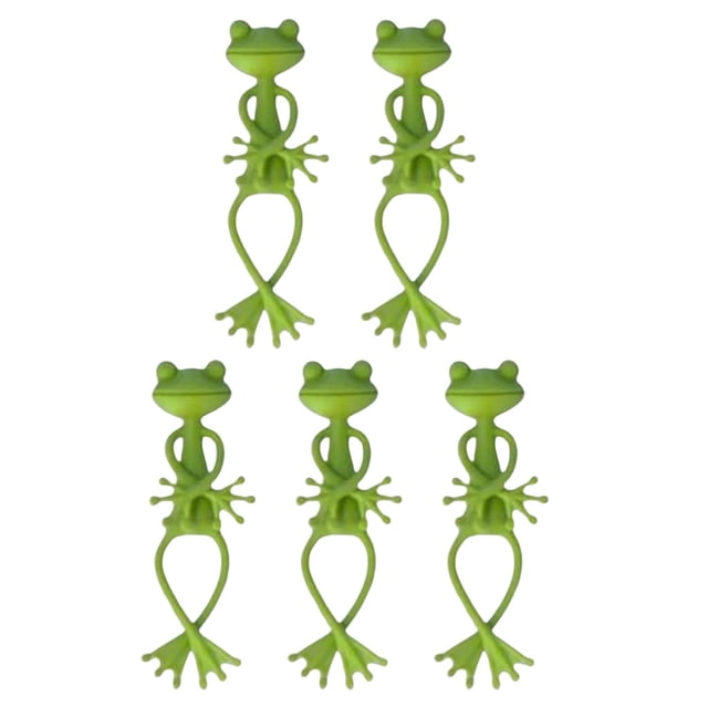Herramientas y mejoras para el hogar Artefacto fijo de rosa verde y hebilla doméstica verde sin rastro Gancho de pared interior de escalada Clip de fijación Clip Clip