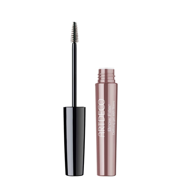 ARTDECO Relleno para cejas - Marrón claro N?02 - Haz que las cejas sean más llenas y gruesas - Las formas de gel teñido definen las cejas y las fijan en su lugar - Mini cepillo para una fácil aplicaci