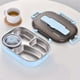 thumbnail image 2 of Lonchera Bento con Aislamiento Térmico de 4 Compartimentos, Vajilla Portátil, Lonchera para Estudiantes con Tazón para Sopa, 2 of 4