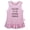Pink Sleeveless Dresses, variant on iDzn Assistant to the Assistant Regional Manager Funny Dresses For Baby, Newborn Babies Skirts, Infant Princess Dress, 0-24M Kids Graphic Clothes (Black Raglan Dresses, 0-6 Months)