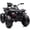 Black, variant on Hikiddo 24V Kids ATV 4 Wheeler, 2-Seater Powered Ride on ATV Toy for Big Kids w/ Bluetooth, 400W Motor - Blue