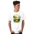 thumbnail image 5 of Iowa Heart Of The Corn Belt Farmer Men's Graphic T Shirt Tees Brisco Brands X, 5 of 6