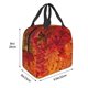thumbnail image 3 of Easygdp Autumn Leaf Bolsa Térmica Premium - Tela Oxford Impermeable, Gran Capacidad, Bolsillo Frontal, Unisex para Trabajo, Escuela, Actividades al Aire Libre y Picnics, 3 of 8