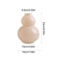 thumbnail image 3 of Gourd Shaped Glass Vase Decorative Flower Vase For Home Living Room Office Centerpiece Modern Clear Glass Floral Decor, 3 of 6