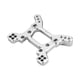 thumbnail image 4 of Juego de torre de choque frontal de aleación de aluminio RC Part para coche WLtoys A949 A959 A969 A979 (plata), 4 of 8
