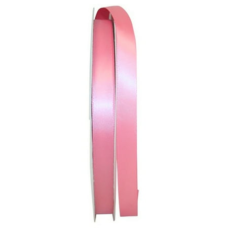 UPC: 0604947226303 | JAM Paper Satin Double Face Dusty Rose Polyester Ribbon  3600  x 0.62