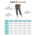 thumbnail image 6 of Baleaf Women's Hiking Cargo Capris Outdoor Lightweight Water Resistant Pants UPF 50 Zipper Pockets Steel Gray Size L, 6 of 7