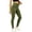 Olive Green, variant on TEAJOPSUU Womens High Waist Ribbed Leggings Button Front Slim Fit Stretchy Yoga Pants Fall Winter Warm Knitted Tummy Control Leggings Red