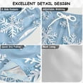 thumbnail image 2 of FORMRS Boys Swim Trunks Quick Dry Mesh Liner Boardshorts Sizes XS-XL, Blue Snowflake, 2 of 7