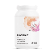 Thorne MediClear, Foundational Support, Eliminate Environmental and Dietary Toxins, Rice and Pea Protein-Based Drink Powder with a Complete Multivitamin-Mineral Profile, Orange Vanilla, 30.5 Oz
