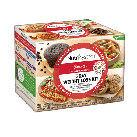 Nutrisystem Success 5 Day Weight Loss Kit 4 1 Lbs 20 Meals