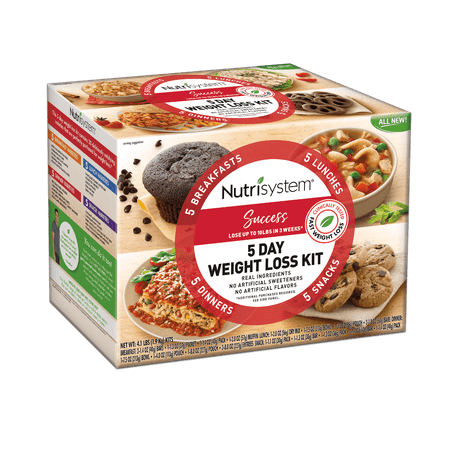 Nutrisystem Success 5 Day Weight Loss Kit, 4.1 Lbs, 20 (Best Foods For Weight Gain Men)