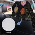 thumbnail image 6 of Xixirimido Abstract Mushrooms Print Car Seat Towel Covers Car Accessories Athletic Running Towel Post Workout Sweatproof Washable Bucket Seat Cover Non Slip for Outdoor Sport, 2 Pack, 6 of 8