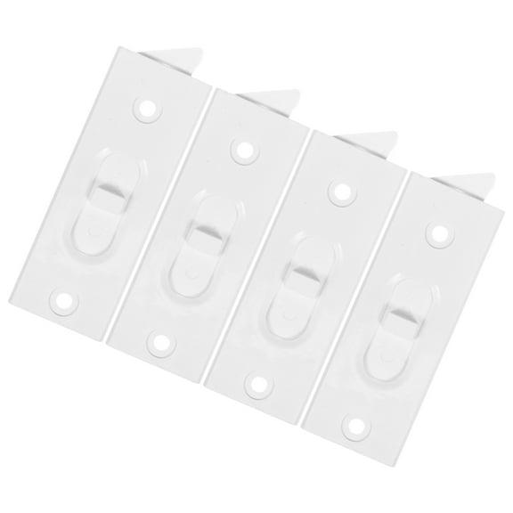 2 Pair Window Latch Locks Hardware Plastic Construction Sliding Lock Replacement