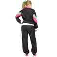 thumbnail image 3 of Halloween Women's 80's Track Suit Costume, 3 of 3