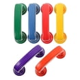 thumbnail image 1 of 6pcs Plastic Reading Phones 6 Colors Whispering Feedback Phones Hear Sound Phone Fake Telephone Speech Therapy Toy Tool For Classroom Kids Adults, 1 of 4
