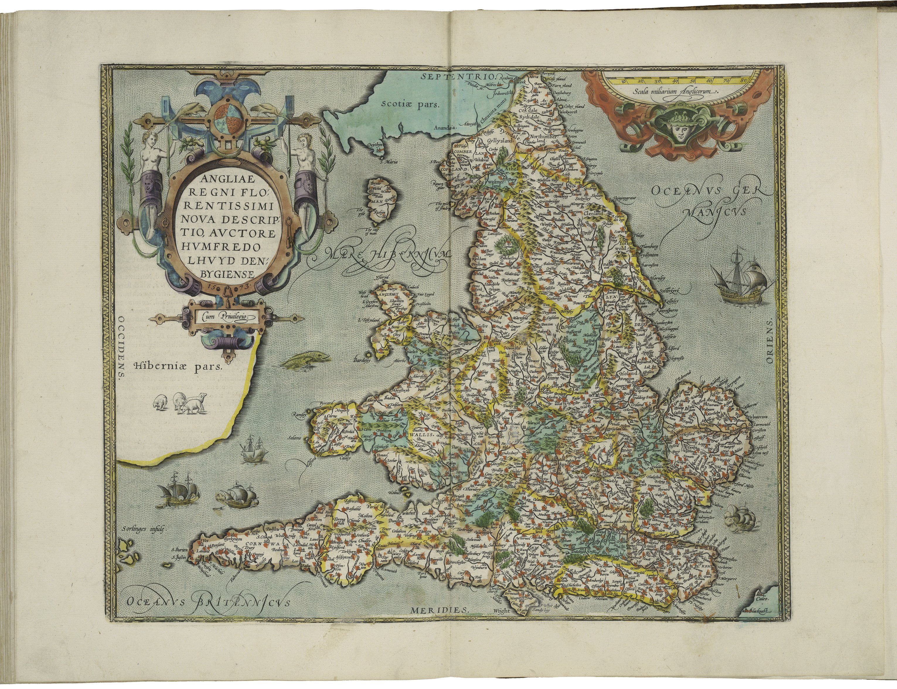 ortelius england map ortelius england map