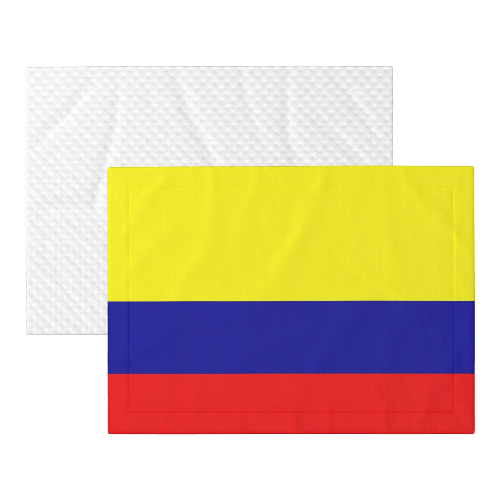 Flannel Throw Dog Blanket Colombian Flag Soft Warm Print Pet Blankets for Small Dog Cat Puppy