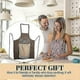 thumbnail image 4 of Creative Chef's Prank Apron for Men, The Ultimate Novelty Gag Gift Funny Cooking Grilling BBQ Aprons, Surprise Hiding in Pocket, 4 of 5