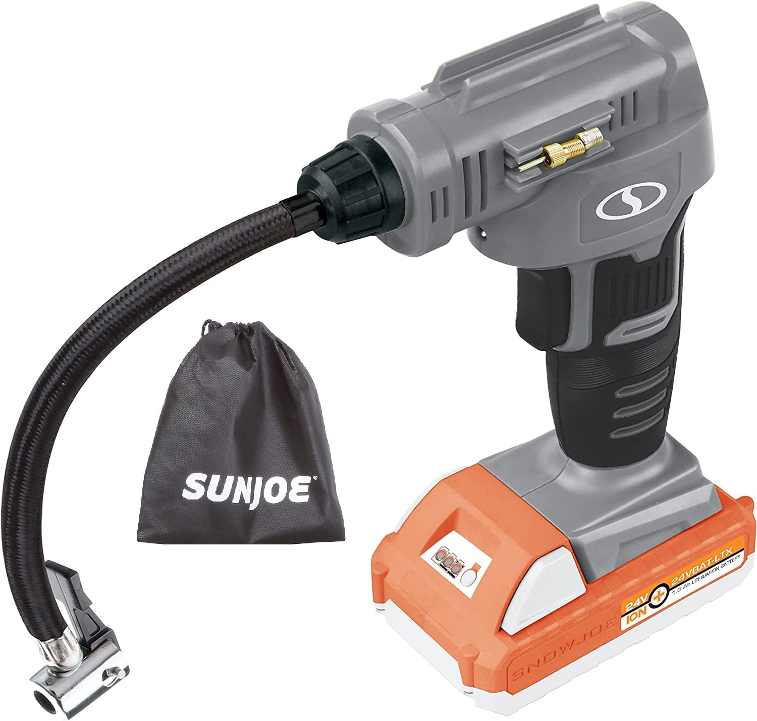 Restored Sun Joe 24VAJCLTX 24Volt iON+ Cordless Portable Air