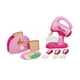 thumbnail image 5 of Juguetes de cocina, accesorios de cocina, juguetes educativos para el desarrollo, juego de roles rosa, 5 of 9