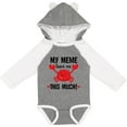 thumbnail image 3 of Inktastic Meme Loves Me Grandson Boys or Girls Long Sleeve Baby Bodysuit, 3 of 5