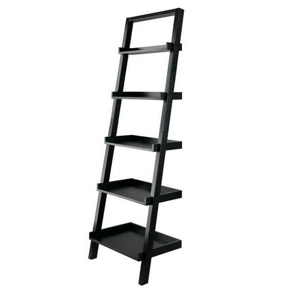 Bellamy Leaning Shelf, Black