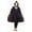 Black, variant on Rg Costumes 75023-BL 45 in. Sheer Cape Costume - Blue