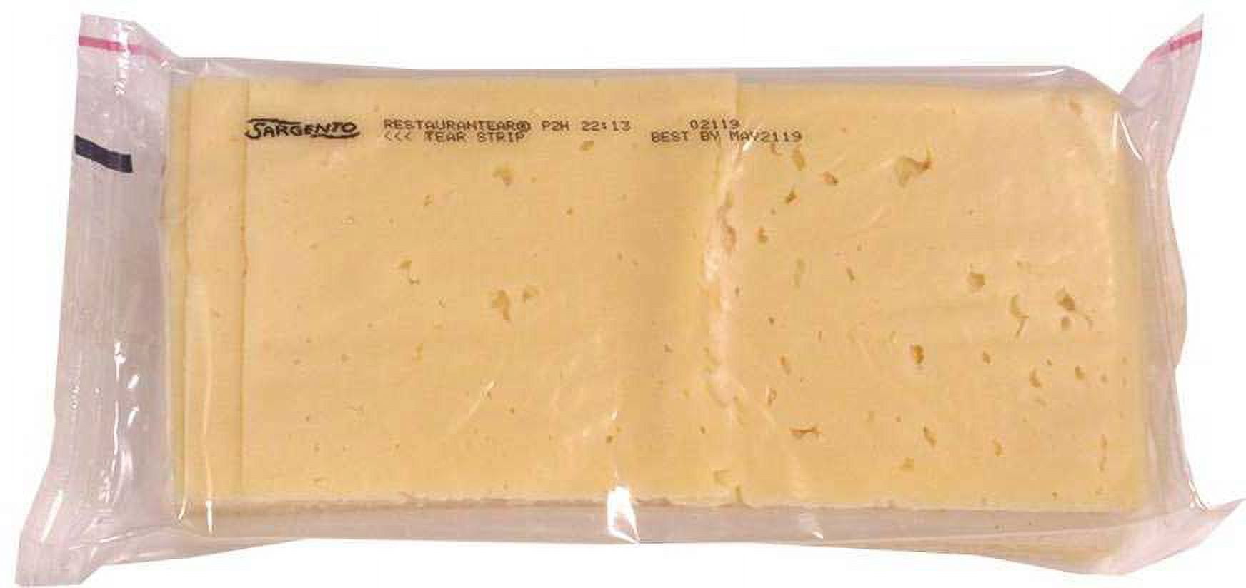 Sargento 3.5 inch Baby Swiss Sliced Cheese, 20 Ounce -- 9 per case