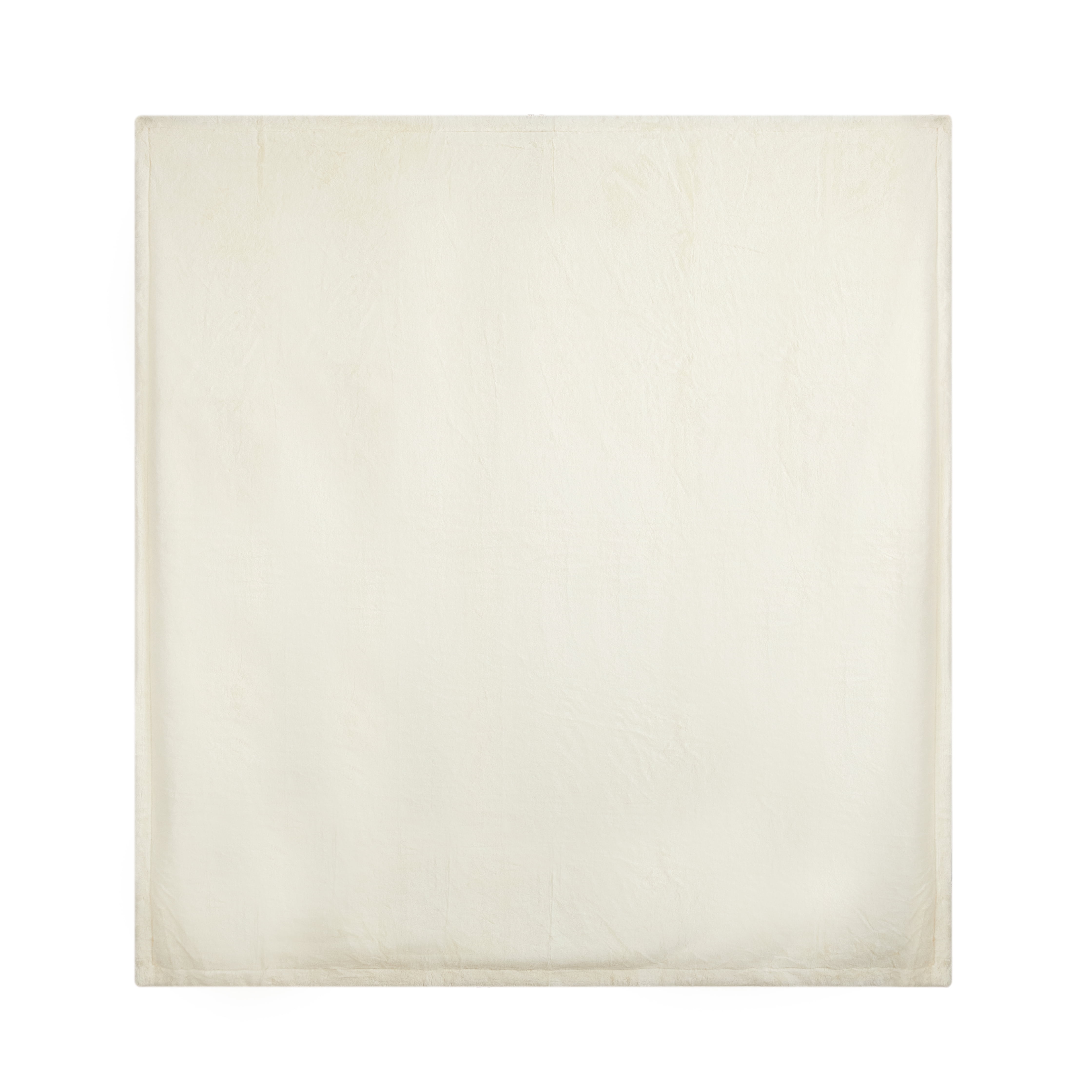 Mainstays Cozy Faux Fur Super Soft luxuryBlanket, Full/Queen, Vanilla Dream
