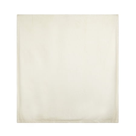 MAINSTAYS COZY FAUX FUR SUPER SOFT LUXURYBLANKET, FULL/QUEEN, VANILLA DREAM