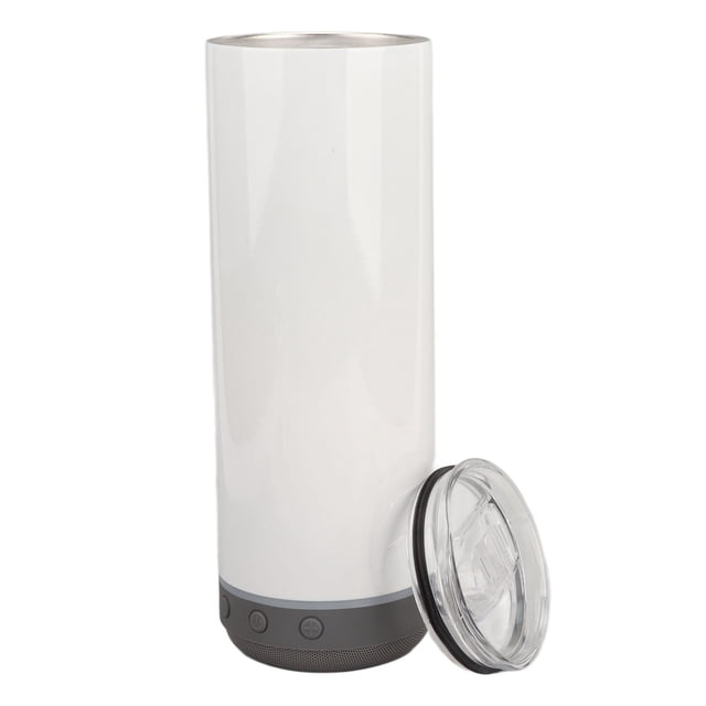 Speaker Tumblers, LED Light Rustproof Stainless Steel PP Sublimation Tumblers For Home