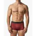 thumbnail image 2 of Papi Lot de 2 Culottes Brésiliennes Type Trunk - UPA107 (Pierre Ciselée/rouge Betterave, L), 2 of 3