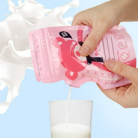 250ml Baby Breast Milk Storage And Preservation Bags Frozen Milk Storage Bags, 30 (Best Way To Defrost Frozen Breast Milk)