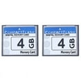 thumbnail image 1 of 2X Carte Mémoire Flash Compacte Professionnelle 4 Go pour Appareil Photo, Machine Publicitaire, Carte Informatique Industrielle, 1 of 1