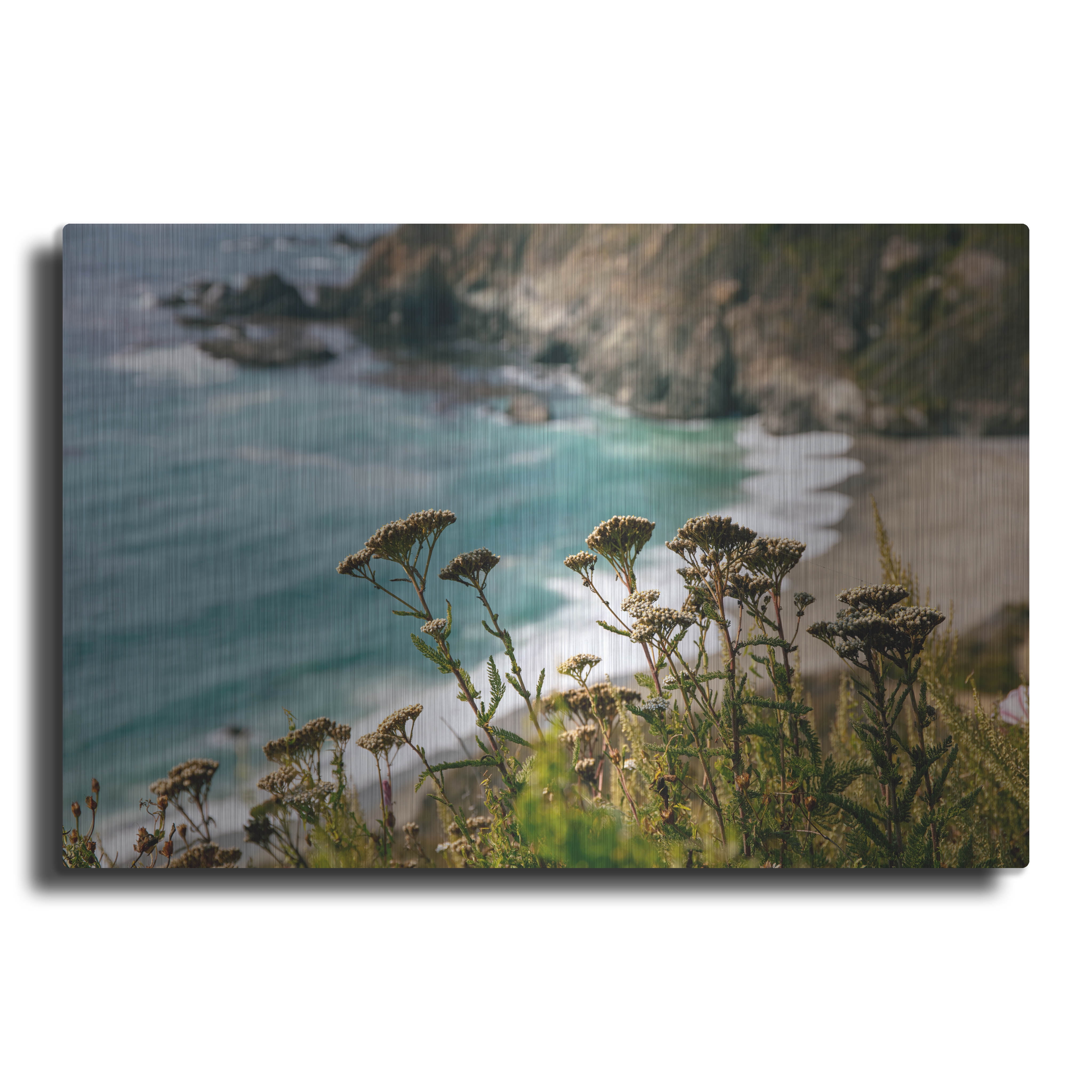 Luxe Metal Art 'California Coast Grass' by Luxe Portfolio, Metal Wall