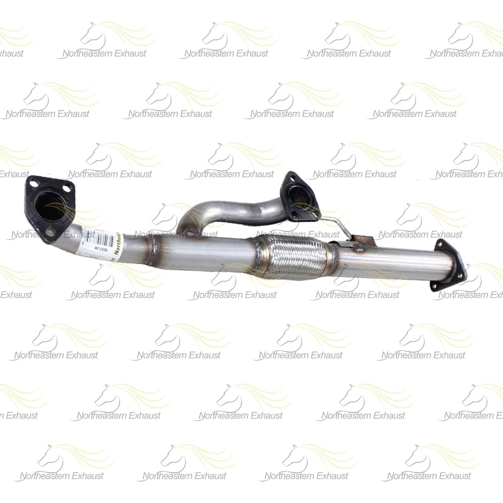 Northeastern Exhaust Front Pipe Fits 2003-2006 Acura MDX 3.5L & 2006-2008 Honda Ridgeline 3.5L - Direct Fit | Stainless Steel